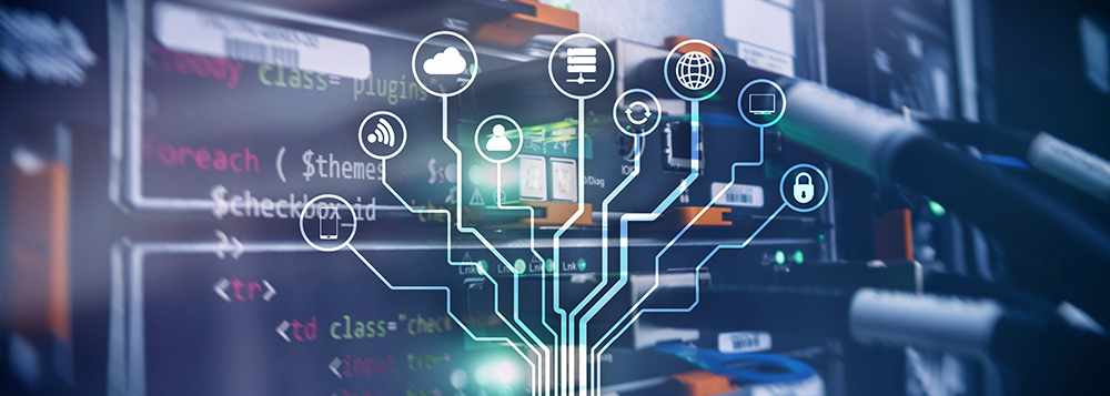 Telecommunication concept data cener